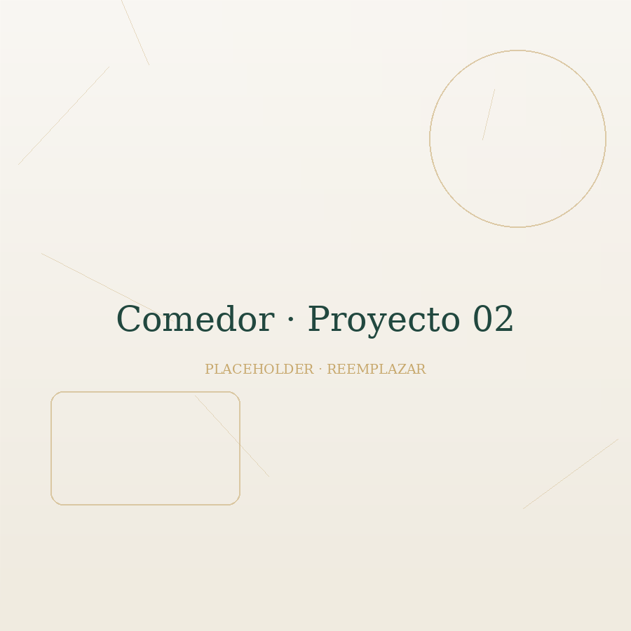 Comedor Nogal y Lino